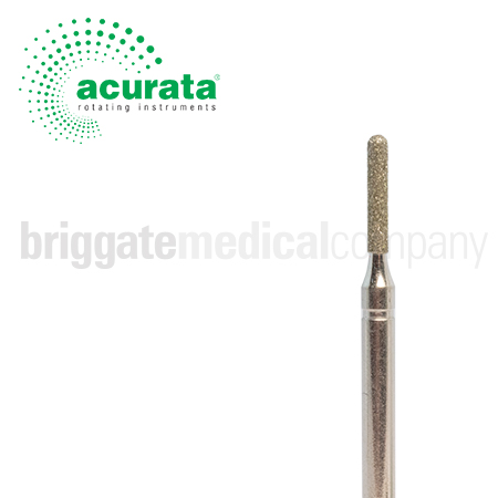 Acurata Diamond Burr Medium Grit/Small Cylinder