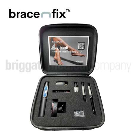 Bracenfix - Complete Starter Kit (Includes: LED Lamp, Primer, Strong, Fluid, Cannula Set)