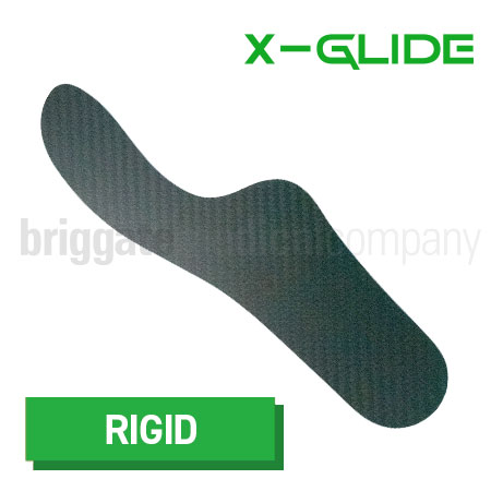 X-Glide Mortons Flat Carbon Fibre Plate Rigid 21cm EACH (fits: US W5 | US M4)
