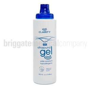 Clarity Hypoallergenic Doppler Ultrasound Gel Blue 250ml