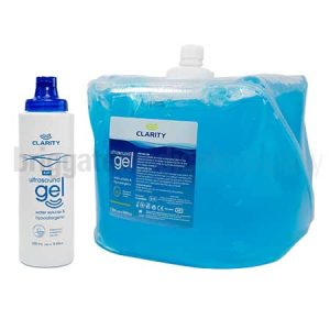 Clarity Hypoallergenic Doppler Ultrasound Gel Blue 5 Litre