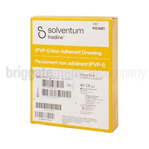 Inadine P01481 PVP-I Dressing 5cm x 5cm Box 25