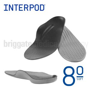 Interpod Tech Soft Full Length 8 Degree Adult MEDIUM Pair Length:26cm