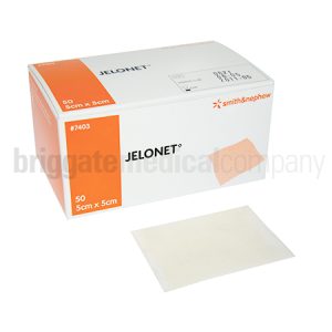 Jelonet Paraffin Gauze Dressing 5 x 5cm Box 50