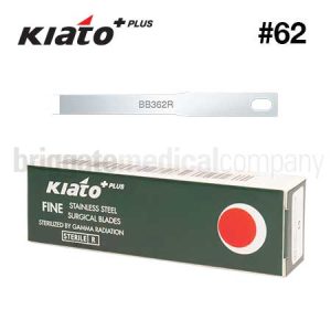 Kiato (S/S) Fine Blades Size 62 Box 25
