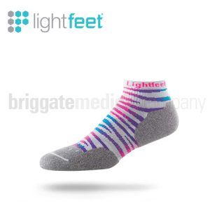 Lightfeet Predator Socks Mini Crew Fluro Pink SMALL (W:6-9) Pair