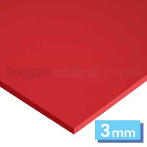 Multiform 3mm Sheet Red 1100mm x 1100mm