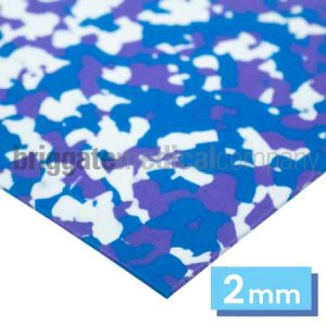 Multisoft 2mm Sheet Blue/White/Purple 1010mm x 900mm