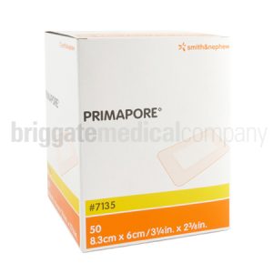 Primapore 7135 Island Dressings 8.3 x 6cm Box 50