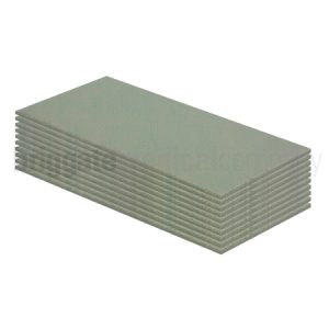 Polypropylene Plates 3.0mm Grey 22cm x 11cm Pkt 10