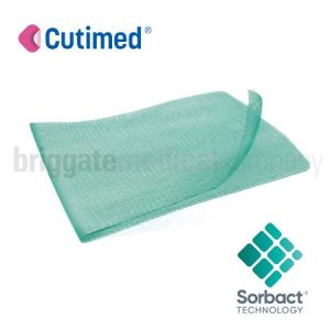 Cutimed Sorbact Contact Dressing Swab 4cm x 6cm Box 40