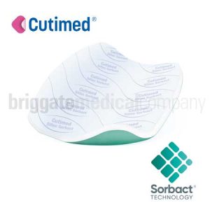 Cutimed Siltec Sorbact Foam Dressing 10cm x 10cm Box 10