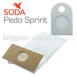 Suda PEDOSPRINT SP50 Dust Bags Pkt 5 (includes 1 x Replacement SP50 Vacuum Motor Filter)