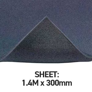 Top Cover - Rebound 3mm (1.4M x 300mm) Sheet Dark Blue