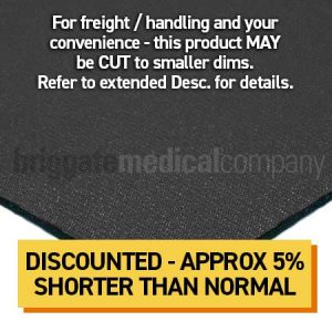 Neolon Top Cover - 1.5mm Black 1.02M x 1.27M Sheet (Discounted due to approx. 5% smaller sheet size)