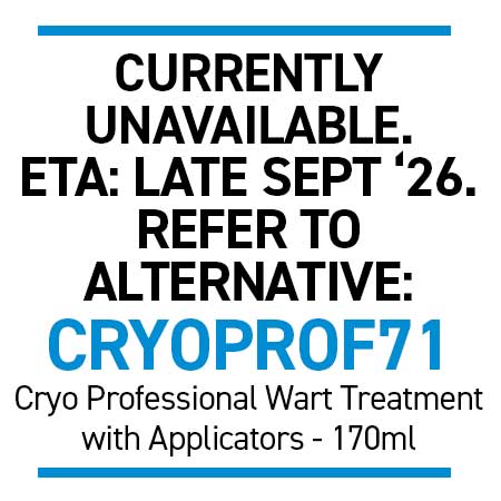 Cryospray-59 Cryosurgical Wart Treatment 6 Pack (Contains: 6 x 50ml Canisters with Applicators)
