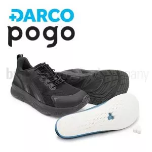 Darco POGO Pulsus Therapeutic Shoe (US: W14.5 | M13) Black Pair