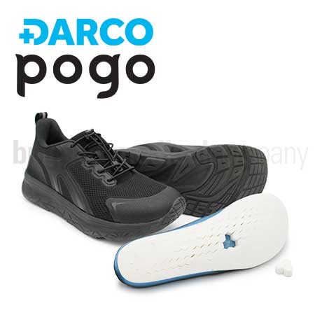 Darco Pogo Therapeutic Shoe (US: W7.5 | M6) Black Pair
