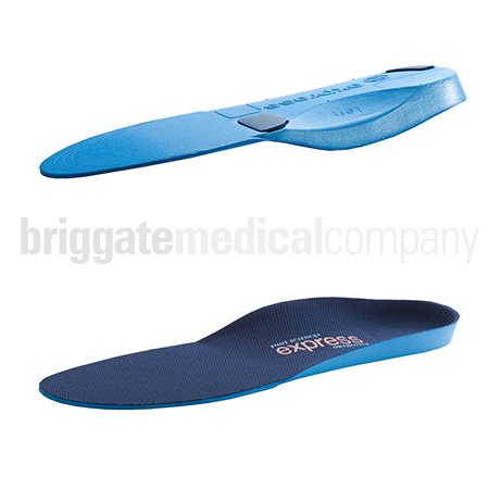 Express Orthotics EX602-4 Blue Full Length - MEDIUM Pair Length:27.5cm