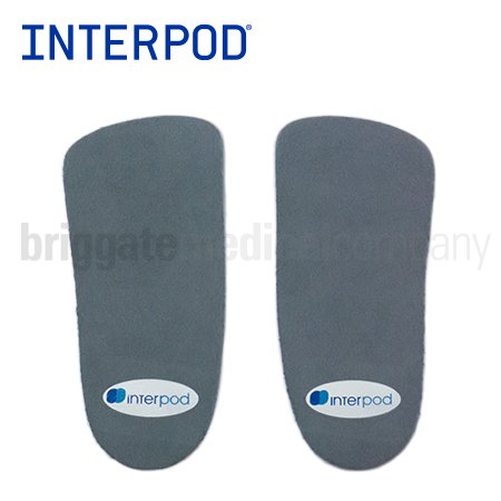 Interpod Tech Flex 3/4 Cover Black Suede Medium PKT 10 PAIRS