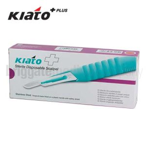 Kiato Plus Sterile Disposable Scalpel #15 Pkt 10 23135