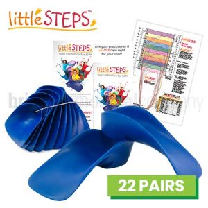 Little Steps Starter Kit: Includes 22 Pairs (2 of Each Size), Fitting Chain,Size Guide and Brochures