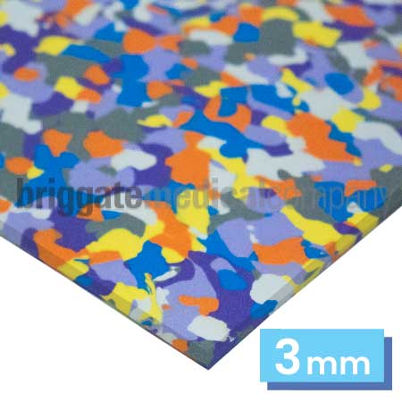 Multiform 3mm Sheet Multicolour 950mm x 1740mm