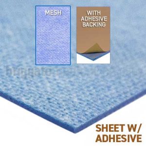 PPT2 603 1.6mm Blue Mesh WITH ADHESIVE BACKING 30cm x 1M Sheet
