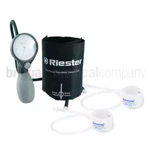 Riester Ri-San Sphygmo TBI Kit (includes 1 x Adult Limb Cuff, 1 x 2.5cm, 1 x 1.9cm Digital Cuff)