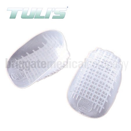 Tulis Heel Cups - Gel Heavy Duty REGULAR Pair