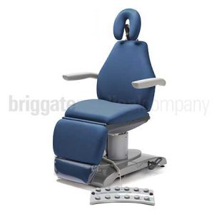 Callisto 240HD Podiatry Chair in SEAMLESS Deep Sea (Navy) Upholstery with 240kg Rated Lift Capacity