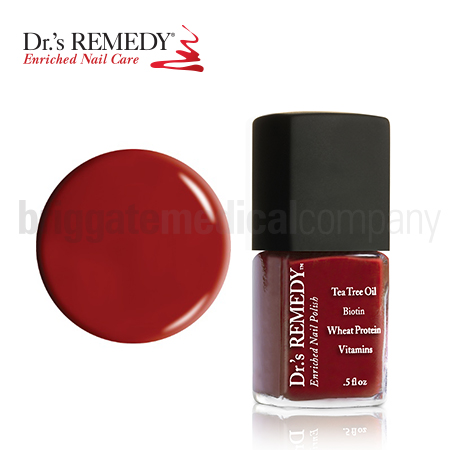 Dr.'s Remedy Nail Polish - Remedy Red Creme 15ml