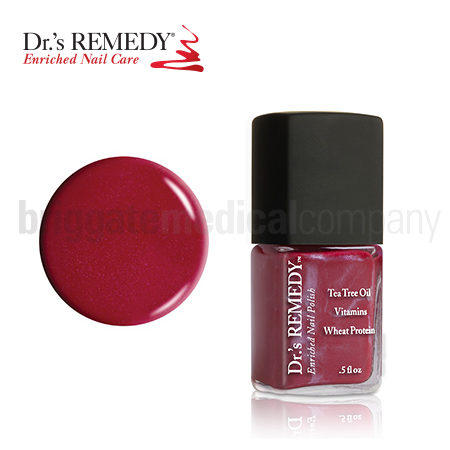 Dr.'s Remedy Nail Polish - Cheerful Cherry Shimmer 15ml