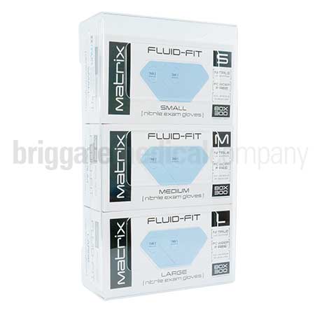 Glove Dispenser/Holder for 3 Boxes - Clear Acrylic