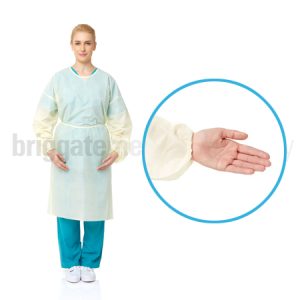 PrimeOn Everyday Impervious Gown Full Back Pack 10 (Colour: Yellow)