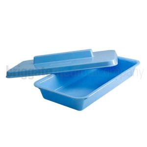 Autoplas Instrument Tray & Lid 270 x 150 x 40mm Blue - Autoclavable