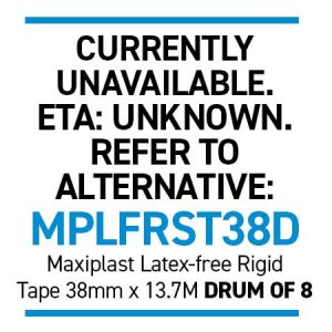 Strapit Greentech Rigid Sportstape 38mm x 13.7M ROLL (LATEX-FREE, BIODEGRADABLE ADHESIVE, COMPOSTABLE TAPE)