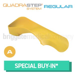 Quadrastep Type A Adult Size 2 Fits W:8-9 M:6.5-7.5 Euro:39-40 PAIR