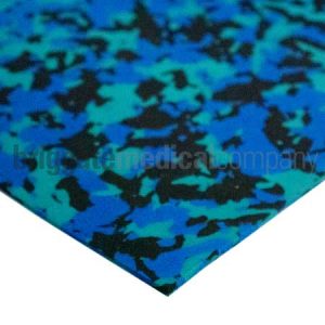 Top Cover - EVA 2.0mm Blue/Green Splash 152cm x 94cm Sheet