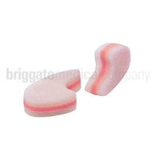 Toe Separators - Pink/White Foam Small Pkt 10
