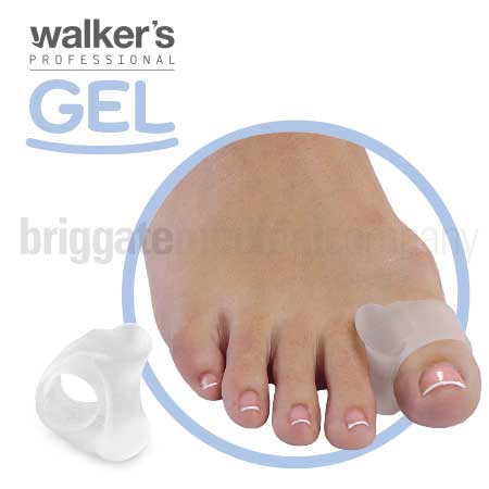 Walker's Gel 1032 All-Gel Toe Spacer with Toe Loop Large Pkt 4