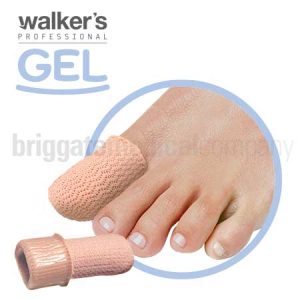 Walker's Gel 1057 Digital Caps Mesh Large/X-Large Pkt 6