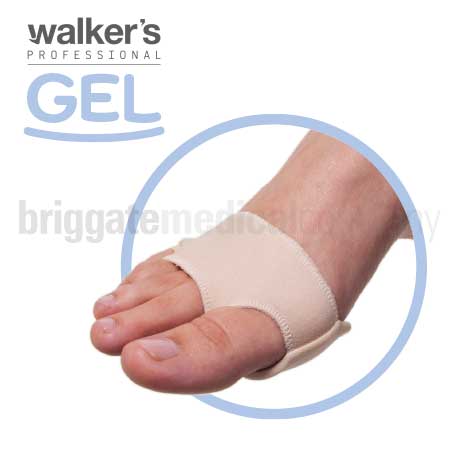 Walker's Gel 1327S Gel Metatarsal Pad Medium Pair