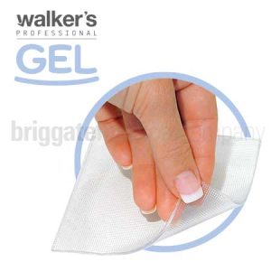 Walker's Gel 3076S 2mm Clear Gel Sheet 63 x 76mm Ea (Self-Adhesive with Film Cover)