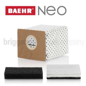 Dust Bags for Baehr 'NEO Via' Vacuum Drill Pkt 6 (Includes One Filter Set)