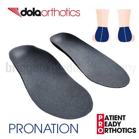 Dola Patient Ready Orthotics - Pronation X-SMALL Pair (US: W:7-8)