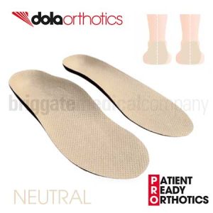 Dola Patient Ready Orthotics - Neutral MEDIUM Pair (US: M:9-10 W:11-12)