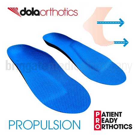 Dola Patient Ready Orthotics - Propulsion MEDIUM Pair (US: M:9-10 W:11-12)