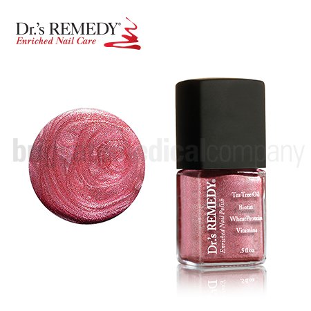Dr.'s Remedy Nail Polish - Reflective Rose Shimmer 15ml