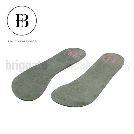 Emily Braidwood STILETTO/HEELS Grey Medium Pair (Fits U.S Size 8-9)